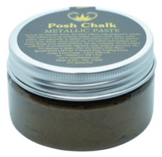 Brown Van Dyke Posh Chalk Metallic Paste -  110ml